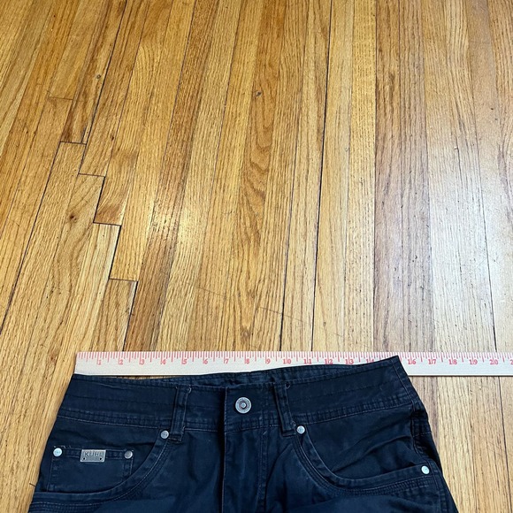 Kuhl Free Kanvus Jean Pants 30 X32 Black Chino Stretch Canvas Patina Dye Hiking - Picture 8 of 13